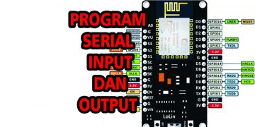 Program Sederhana : Memberikan Perintah Kepada Nodemcu Menggunakan Koneksi Serial Monitor